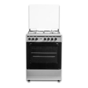 Von Cooker 3 Gas + 1 Electric - VCF653151FSY Thick Enamel Inox Grey photo