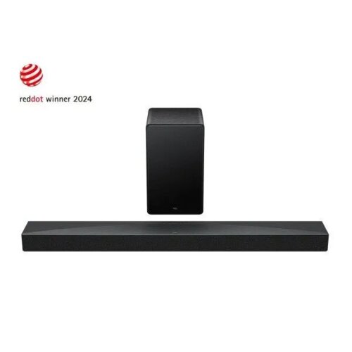 TCL 580 Watts 5.1 Channel Dolby Audio Q65H  SoundbarWith Wireless Subwoofer – Black