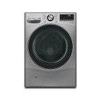 LG F0L9DGP2S Front Load Washer Dryer, 15/8 KG - Silver By LG