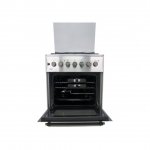 MIKA Standing Cooker, 60cm X 60cm, 3 + 1, Electric Oven, Half Inox MST6231HI/TR6 By Mika