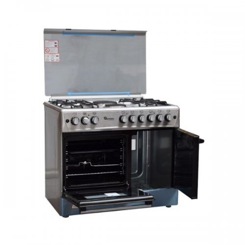 Ramtons 4G+2E 90X60 STAINLESS STEEL COOKER- RF/493