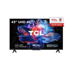 TCL 75 Inch 4K Google Smart TV 75PV6D 2026 Model – Google Assistant, Dolby Atmos, HDR photo