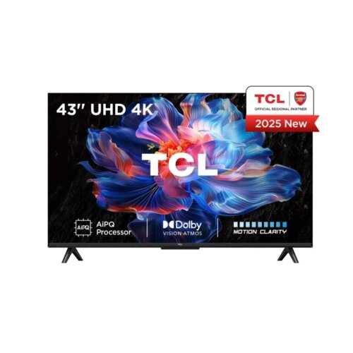 TCL 75 Inch 4K Google Smart TV 75PV6D 2026 Model – Google Assistant, Dolby Atmos, HDR