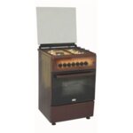 MIKA Standing Cooker 58cm All Gas Dark Brown MST60PIAGDB/EM By Mika