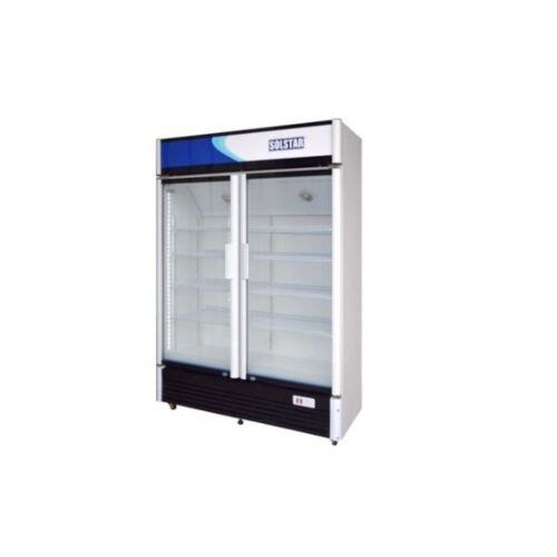 SOLSTAR VC9000 648L Double Door Vertical Cooler – Energy Efficient