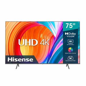 Hisense 75A7HKEN 75 Inch 4K UHD Smart TV (Late 2022 Model) - 75A7H/75A7K photo