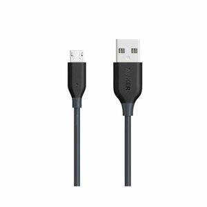 Anker PowerLine Micro USB Cable (3ft) A8132 - Black photo