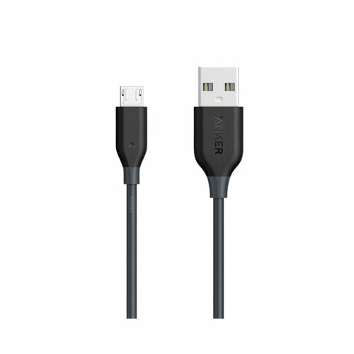 Anker PowerLine Micro USB Cable (3ft) A8132 - Black By Anker