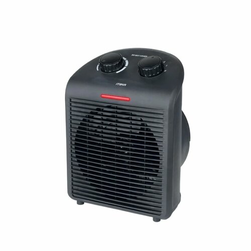 MIKA Fan Heater, 1000W-2000W, Black MH104