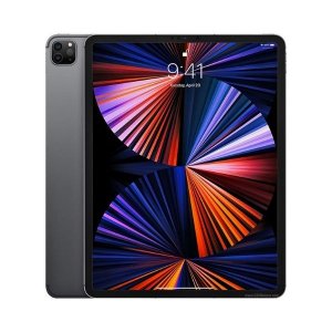 Apple IPad Pro M1 - 12.9 Inch 2021 Version 256GB ROM 8GB RAM Rear(12MP + 10MP) Front 12MP  40.88 Wh Battery - (Space Gray/Silver) photo