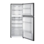 Von VRT-197NRAK Double Door Fridge 197L - Dark Inox By Other