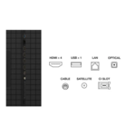 TCL 75 Inch 4K QLED Smart TV Google TV 75C8K By TCL