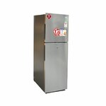 RAMTONS RF/329 188 LITRES DOUBLE DOOR NO FROST FRIDGE, SILVER By Ramtons