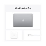 Apple 13.3" MacBook Pro M1 Chip,8GB Unified RAM  256GB SSD, Retina Display (Late 2020, Space Gray)-MYD82LL/A By Apple