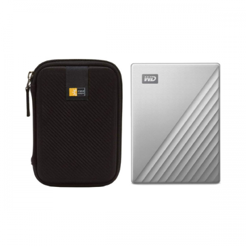 WD My Passport 4TB - Black USB 3.0 And Type C By Storage