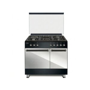 MIKA 90cm Dual Fuel Standing Cooker MST9041WEG10PB Platinum Grey photo