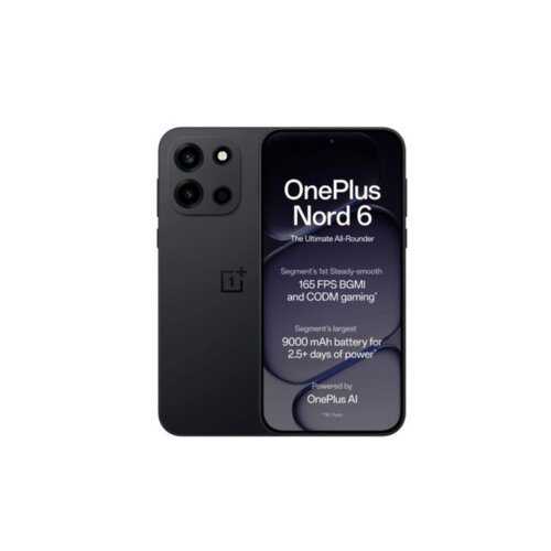 OnePlus Nord 6 - 12GB RAM, 256GB Storage, 165Hz AMOLED Display By OnePlus