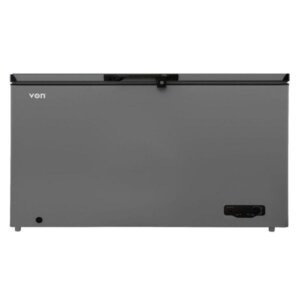 Von VAFC50DFS Chest Freezer - 505L, Grey photo