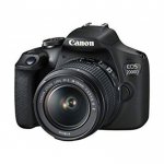 Canon EOS 2000D Rebel T7 24.1MP DSLR Wi-Fi Camera 18-55mm Lens IS II By Canon
