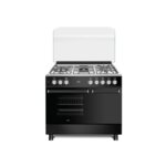 MIKA Standing Cooker 90cm X 60cm MST9041WEG6BX – Gas And Electric Cooking With Convection Oven By Mika
