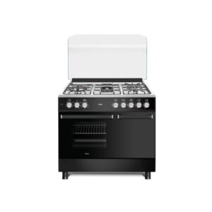 MIKA Standing Cooker 90cm X 60cm MST9041WEG6BX – Gas And Electric Cooking With Convection Oven photo