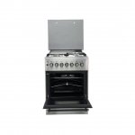 MIKAStanding Cooker, 58cm X 58cm, 3 + 1, Electric Oven, Half Inox  MST6031HI/TRL By Mika