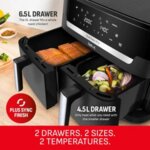 Tefal Easy Fry Dual XXL EY9428G0 11L Air Fryer By Tefal