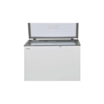 MIKA MCF197WWG Chest Freezer, 197L, White Inner, White Grey By Mika