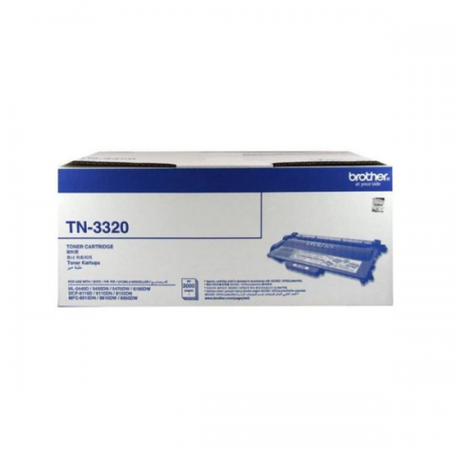 Brother Black Toner TN-3320 By Ink/Catridges/Toners