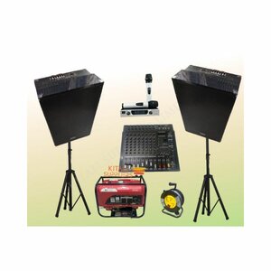 TAGWOOD Public Address System With Tagwood Speakers 2pc photo