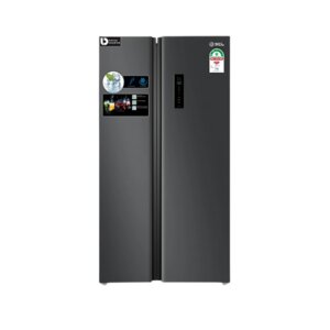SCL 520L Side-by-Side Fridge  Stainless Steel, Energy Efficient, Multi-Function Cooling, No Frost Technology, Model Number SBS520ECDS photo