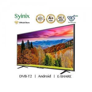 Syinix 43'' FULL HD ANDROID SMART TV, YOU-TUBE, DVB-T2 43T730-Black photo