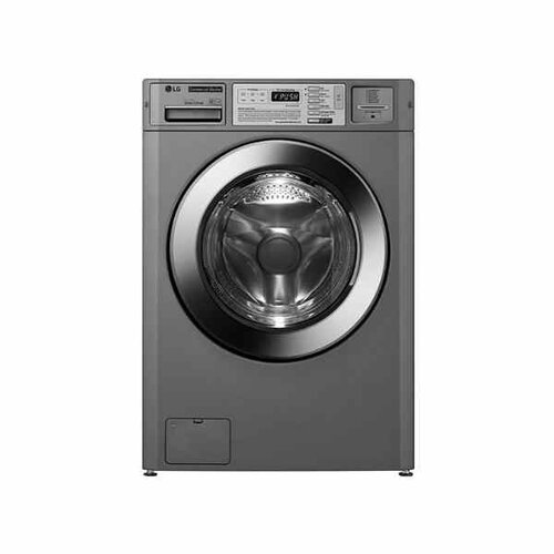 LG FH0C7FD2MS Commercial Washing Machine, Front Load, 15KG, Silver - WIFI Stack By LG