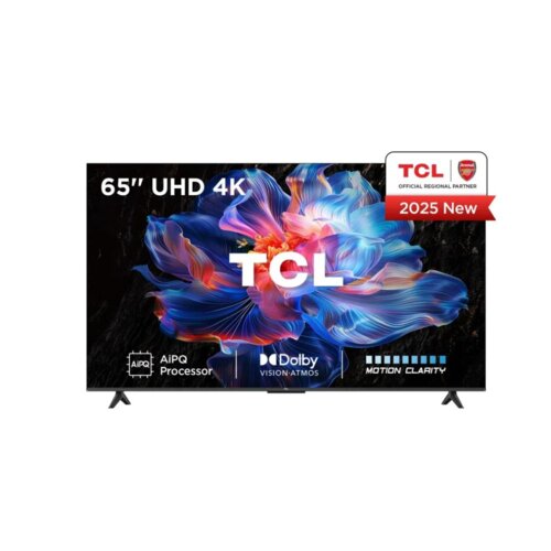 TCL 65 Inch 4K Google Smart TV 65V6D 2026 Model – Google Assistant, Dolby Atmos, HDR