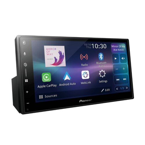 Pioneer DMH-A5650BT 6.8 Inch AV Receiver With Wireless Apple CarPlay And Android Auto