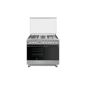 MIKA MST905G2WEG10HI Standing Cooker: 90cm X 60cm, 4 Gas Burners (1 Wok) + 2 Rapid Hot Plates photo