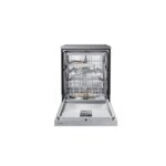 Samsung 14 Place Setting Freestanding Dishwasher – Silver, Auto Door Open Dry, 42dBA Noise Level , DW60BG750FSL By Samsung