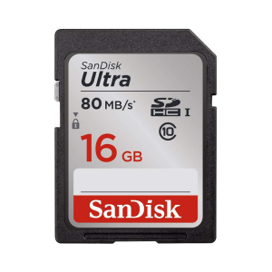 SanDisk Ultra SDHC 16GB 80MB/s Class 10 UHS-I photo