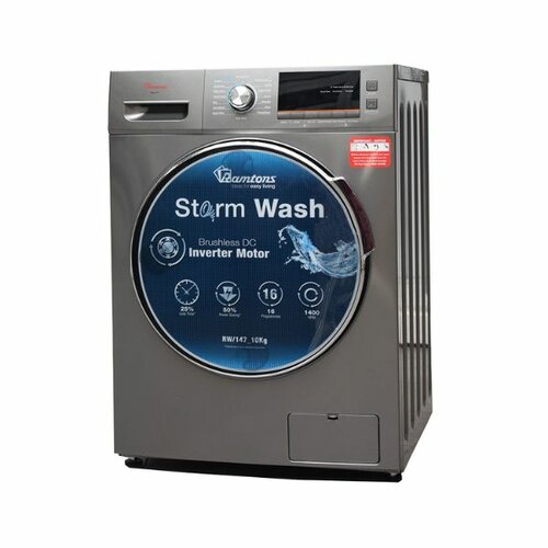 Ramtons 10KG FRONT LOAD WASHER RW/147 FULLY AUTOMATIC 1400RPM
