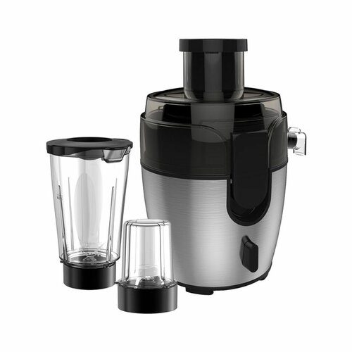 RAMTONS 3-IN-1 JUICER BLENDER GRINDER, BLACK- RM/541 By Ramtons