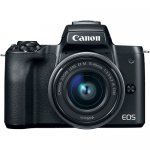Canon EOS M50 Mirrorless Digital Camera With 15-45mm Lens (Black) By Canon