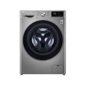 LG F4V5VGP2T Front Load Washer Dryer, 9/6KG - Silver photo