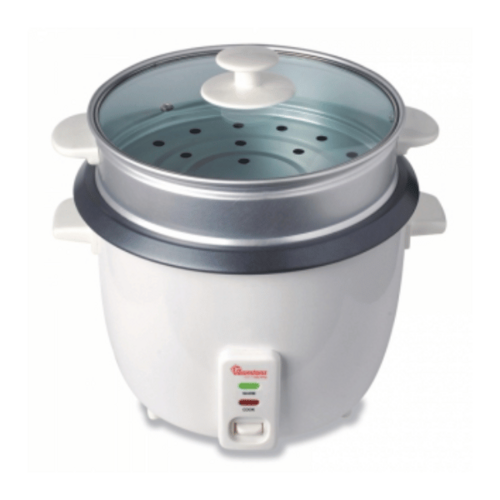 Ramtons Rice Cooker + Steamer 1.8L White RM/289 By Other