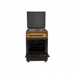 MIKA Standing Cooker, 58cm X 58cm, 3 + 1, Electric Oven, Light Brown TDF  MST60PU31DB/SD By Mika