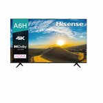 Hisense 55A6H 55 Inch 4K UHD Smart TV (Late 2022 Model) By Hisense