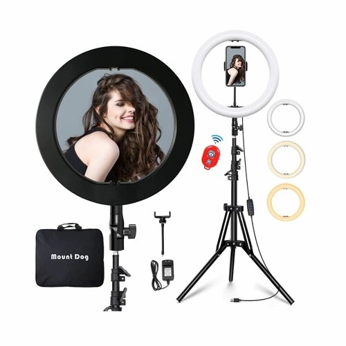 14” Ring Light W/Remote And Lightstand