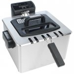 RAMTONS DEEP FRYER STAINLESS STEEL- RM/370 By Ramtons