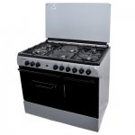HOTPOINT 8422SLV 4 GAS + 2 ELECTRIC COOKER – SILVER By Von
