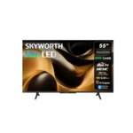 Skyworth 55 Inch QD-MiniLED Google Smart TV 55X6600H – 4K Ultra HD, Dolby Vision, Dolby Atmos By Skyworth