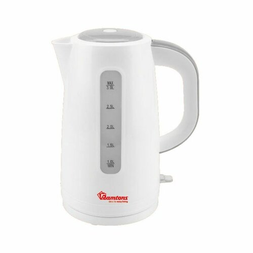 RAMTONS RM/567 CORDLESS ELECTRIC KETTLE 3 LITRES WHITE